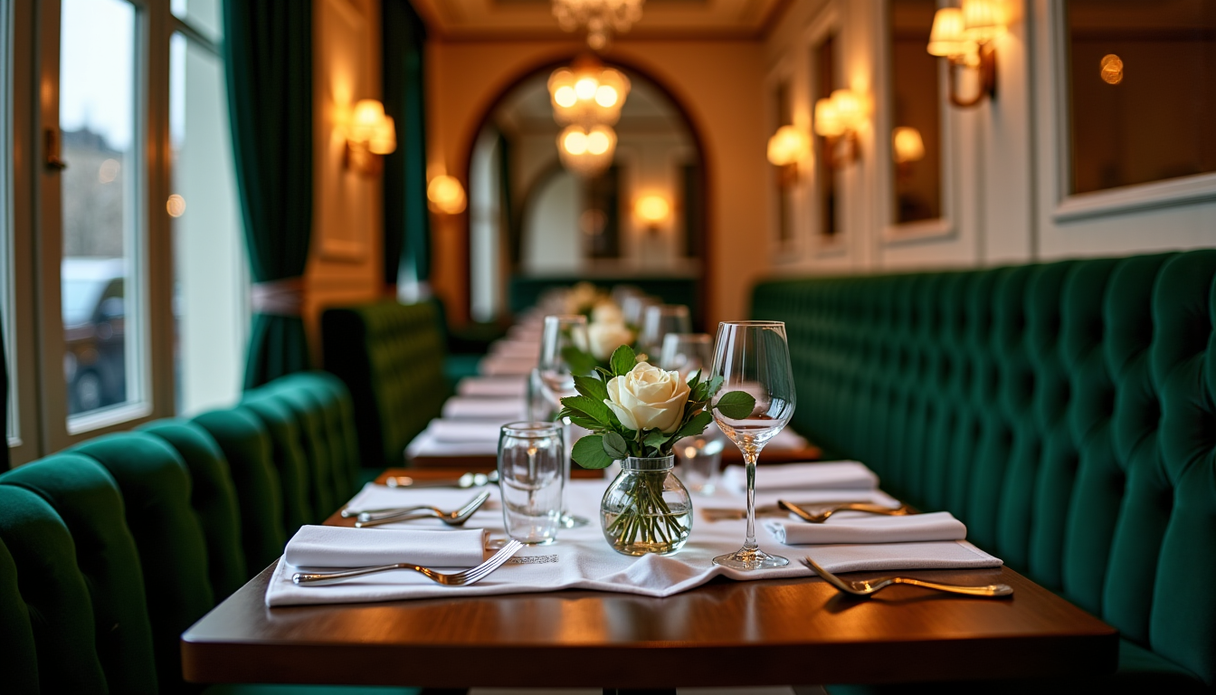 Un restaurant paris 8 parfait pour fêter un événement